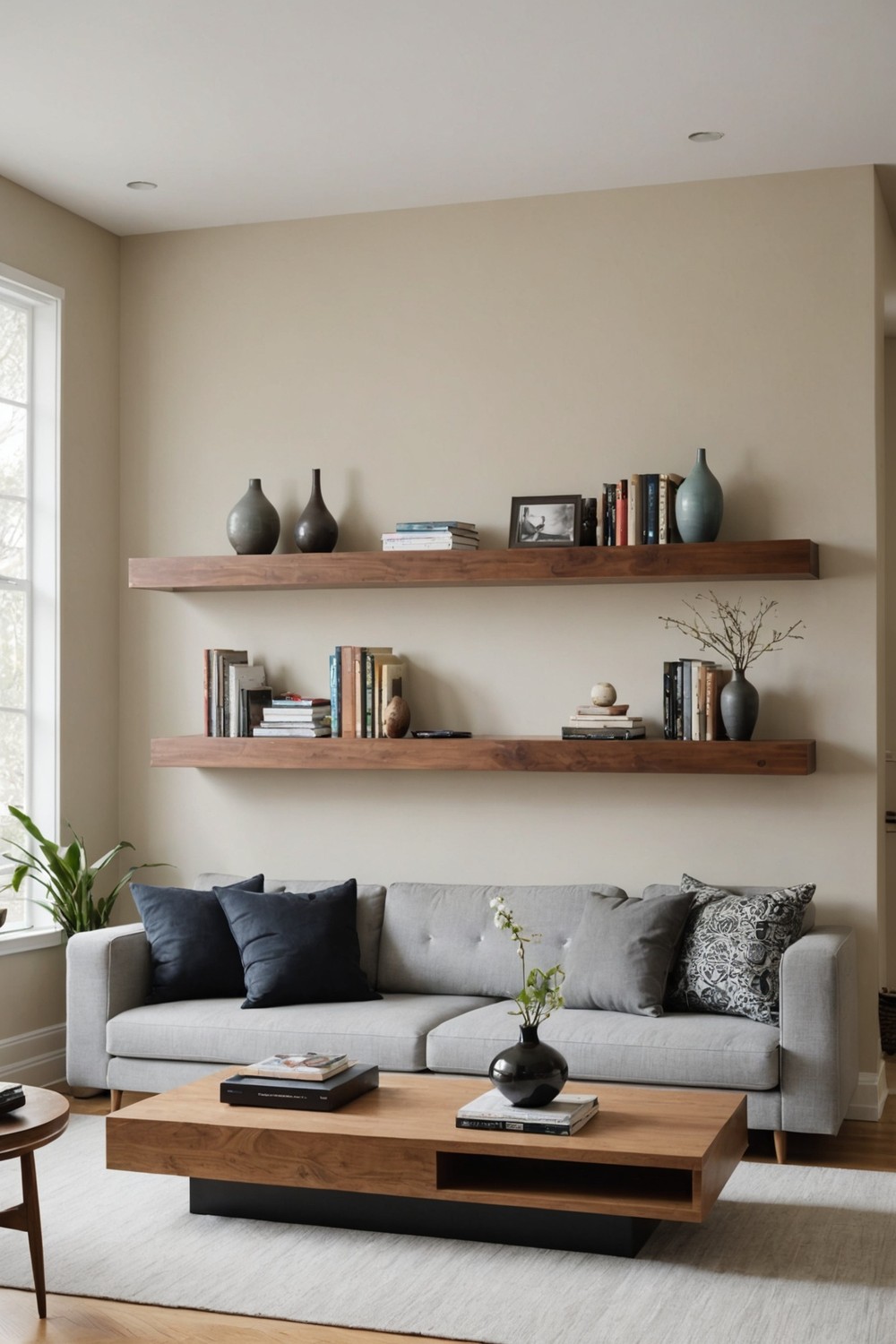 Incorporate Shelves for Display and Storage