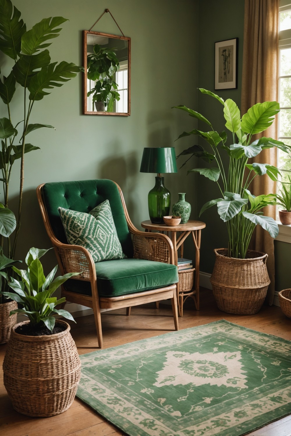 Incorporate Vintage Green Decor