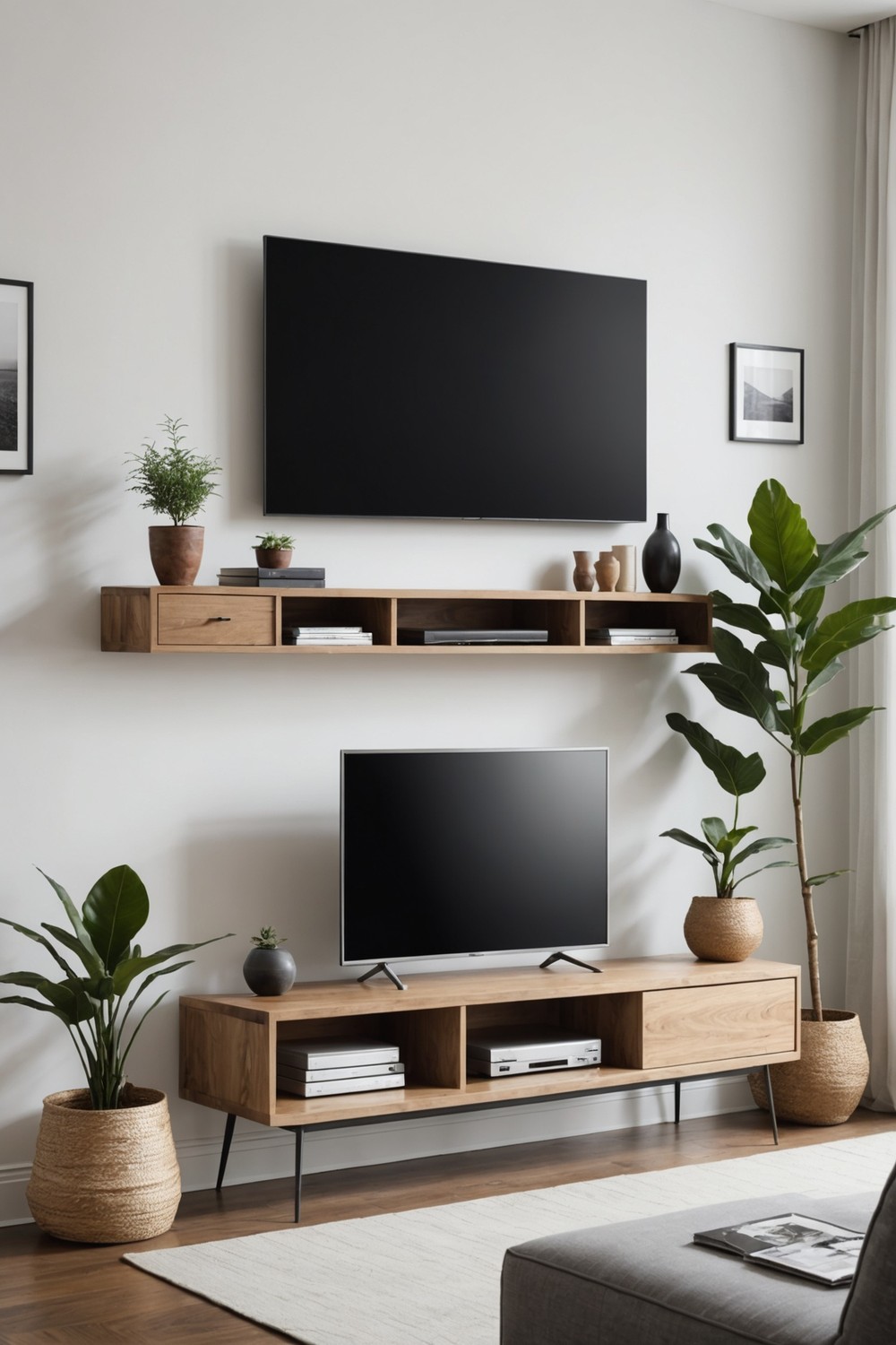 Opt for a Minimalist TV Stand