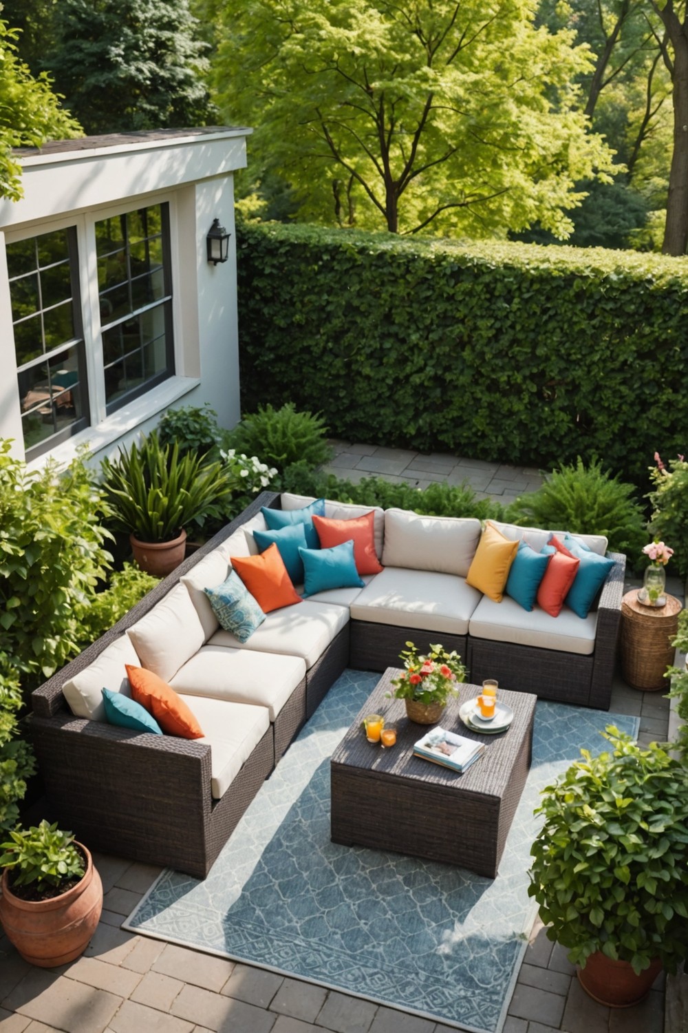 Outdoor Sectional Seating