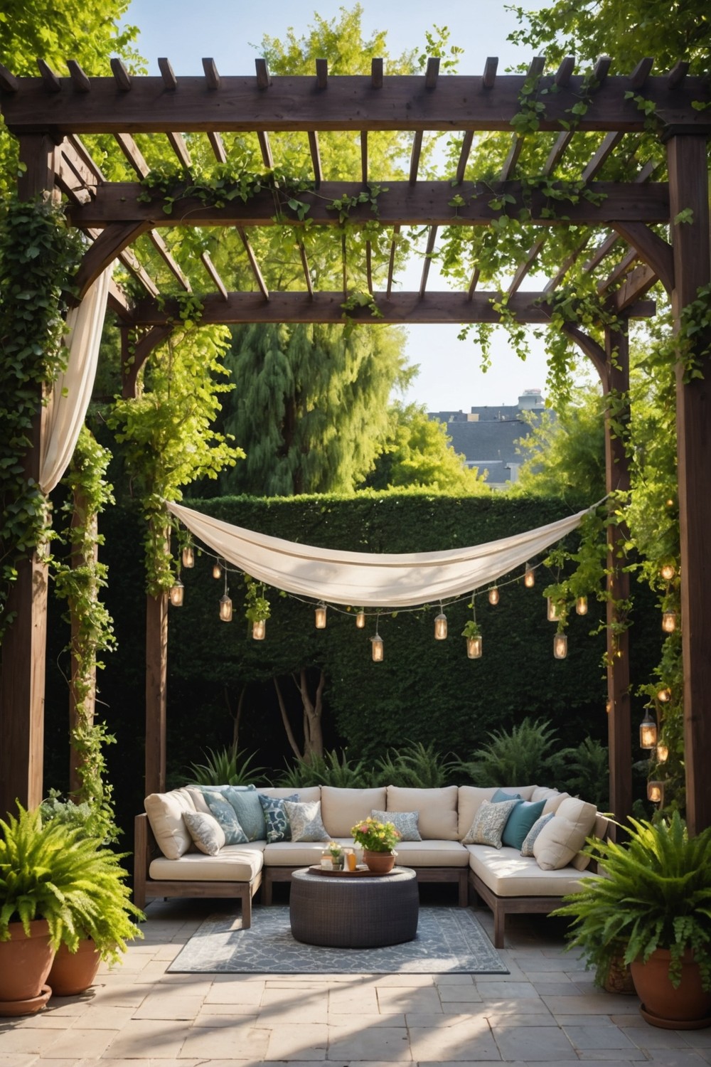 Pergola Canopy Retreat