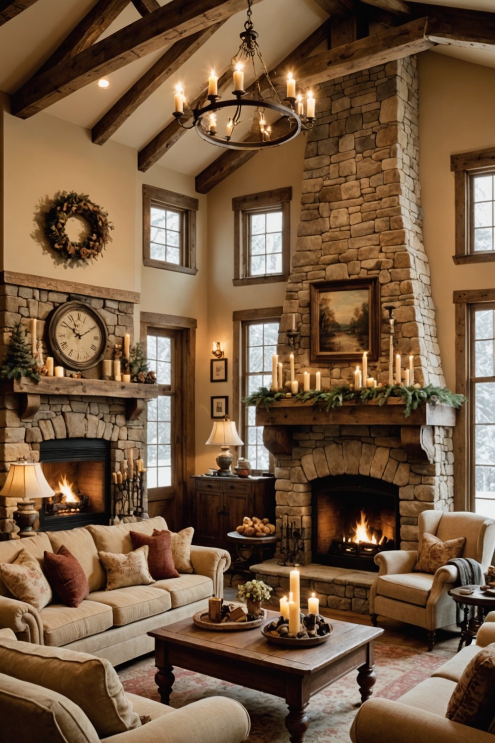 Stone Fireplaces