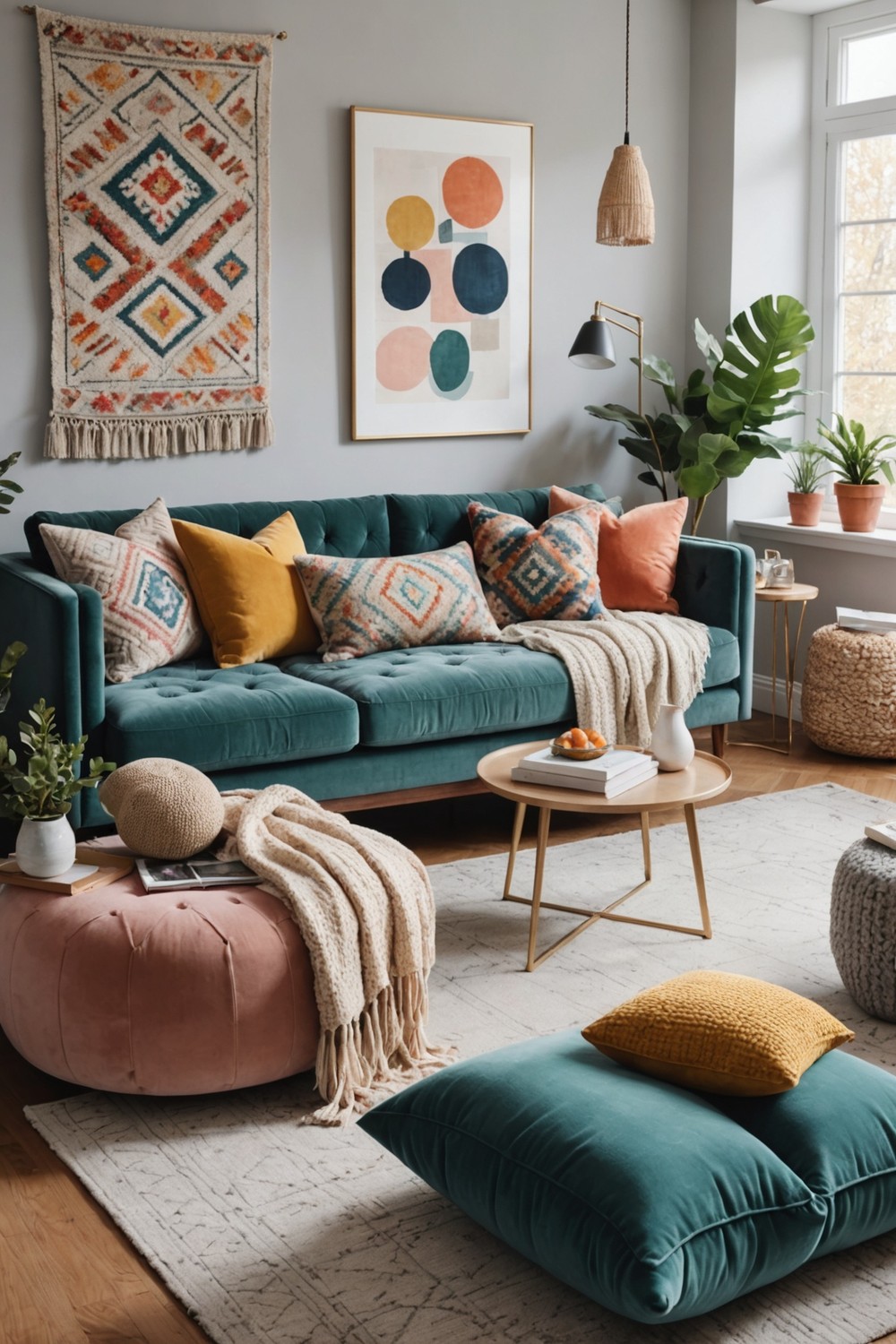 The Power of Pillows: Adding Color and Comfort