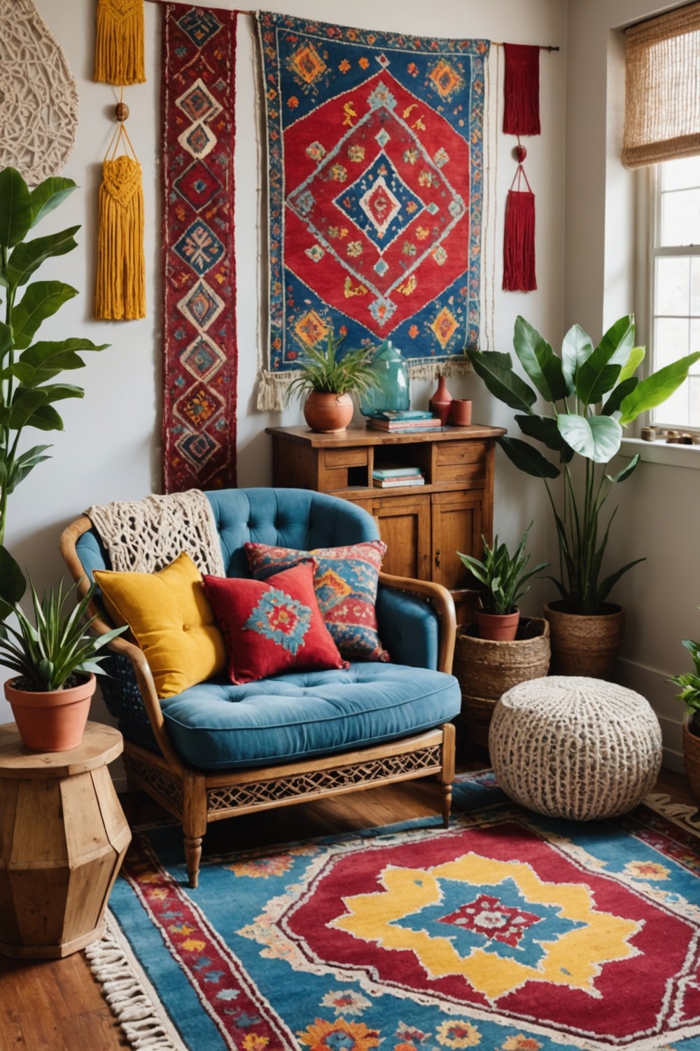 Use Bohemian-Inspired Rugs