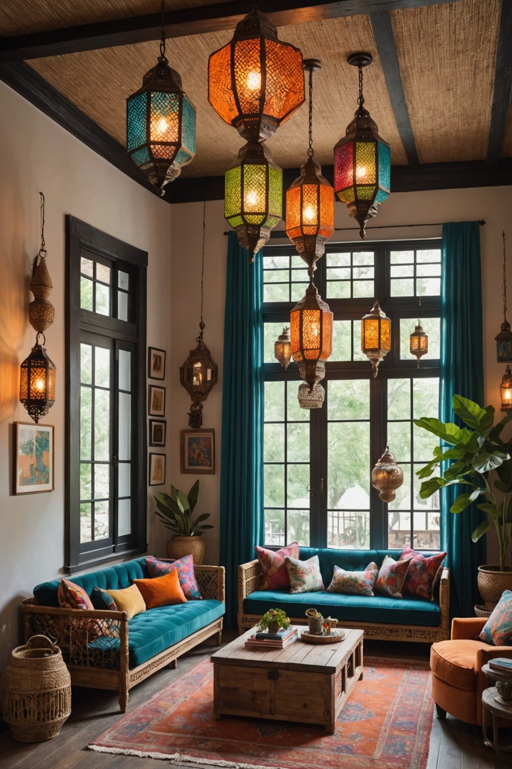 Use Unusual Lighting Fixtures