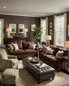 21 Brown Sofa Living Room Ideas