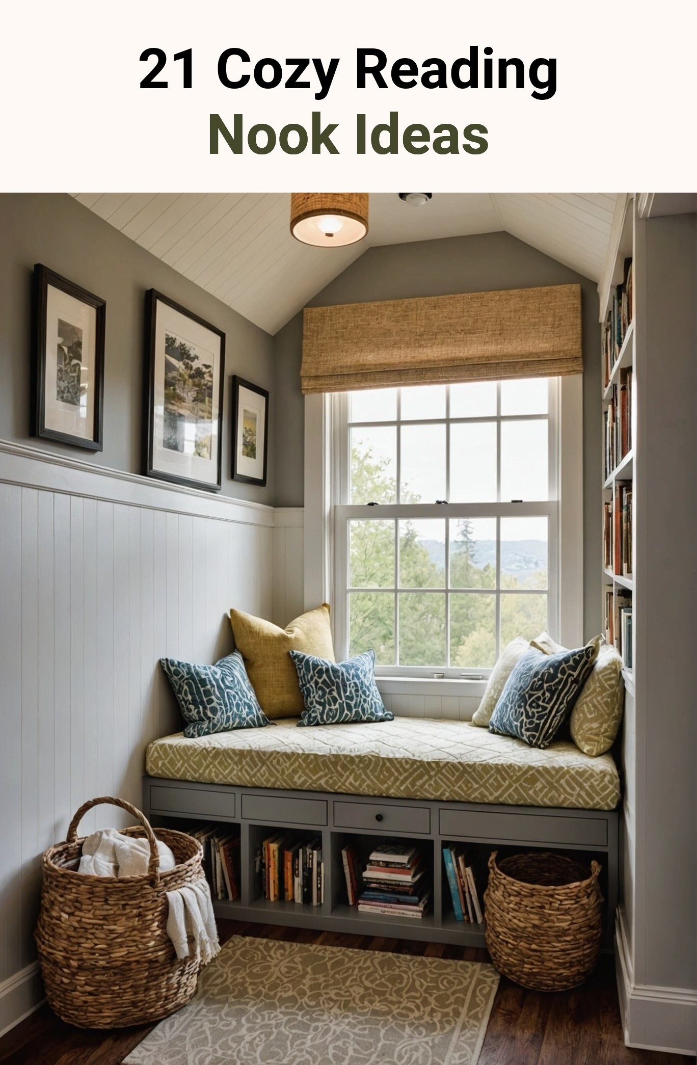 21 Cozy Reading Nook Ideas