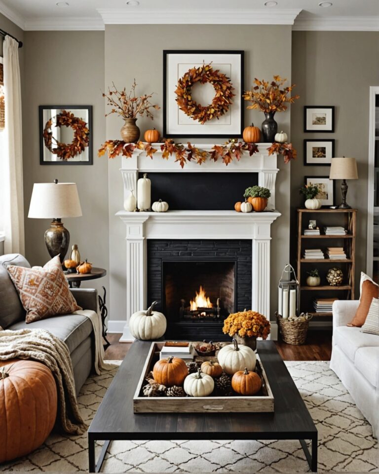 21 Fall Living Room Decor Ideas