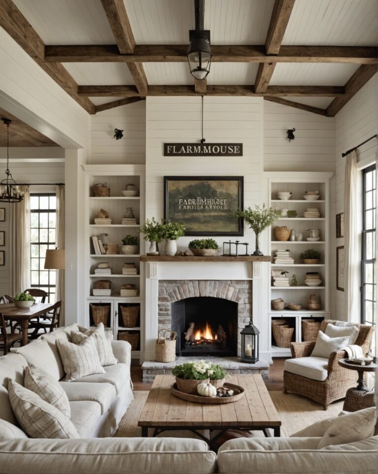 21 Farmhouse Style Living Room Ideas