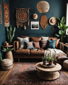 21 Moody Boho Living Room Ideas