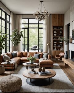 21 Organic Modern Living Room Ideas