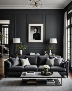 23 Dark Gray Sofa Living Room Ideas