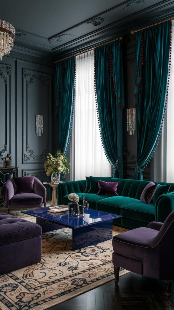 Rich Dark Jewel Tones