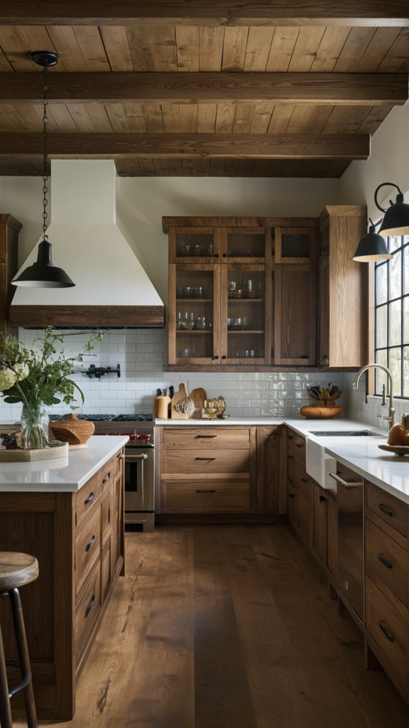 White Oak Kitchen Cabinet