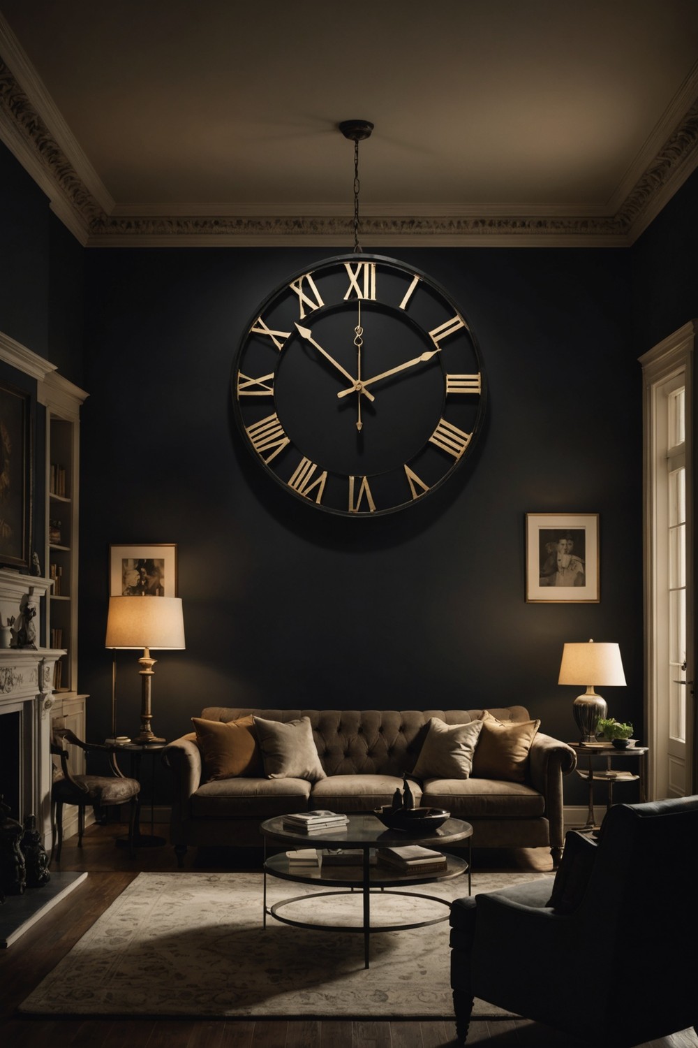 An Unsettling, Oversized Clock or Timepiece