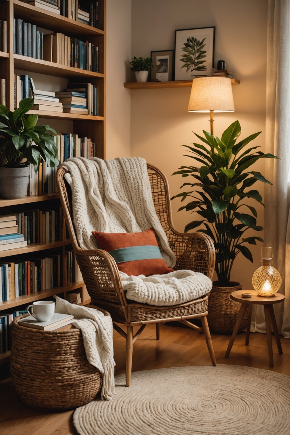 Baskets for Storing Books