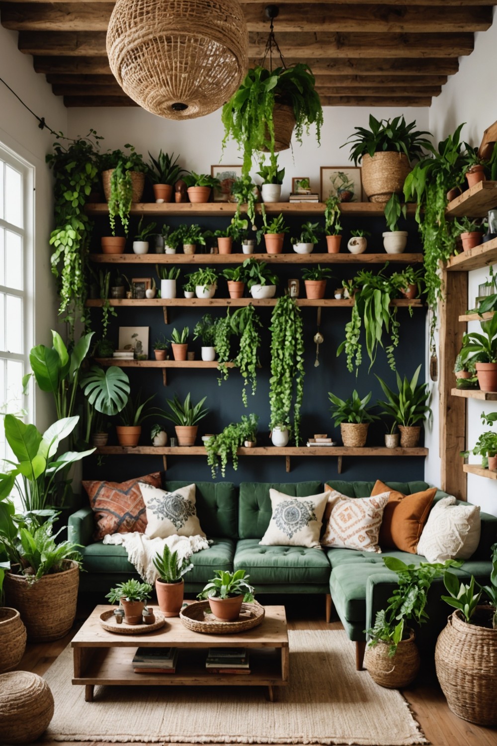 Bring in the Outdoors with Plants Galore