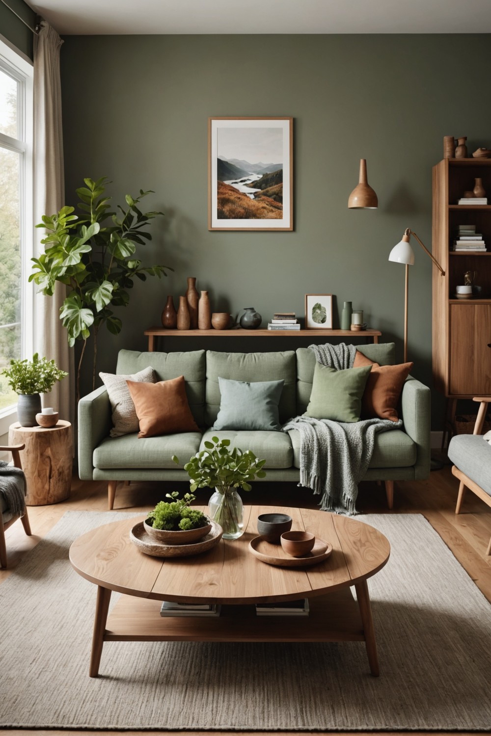 Choose Earthy Color Palettes for Walls and Furnishings