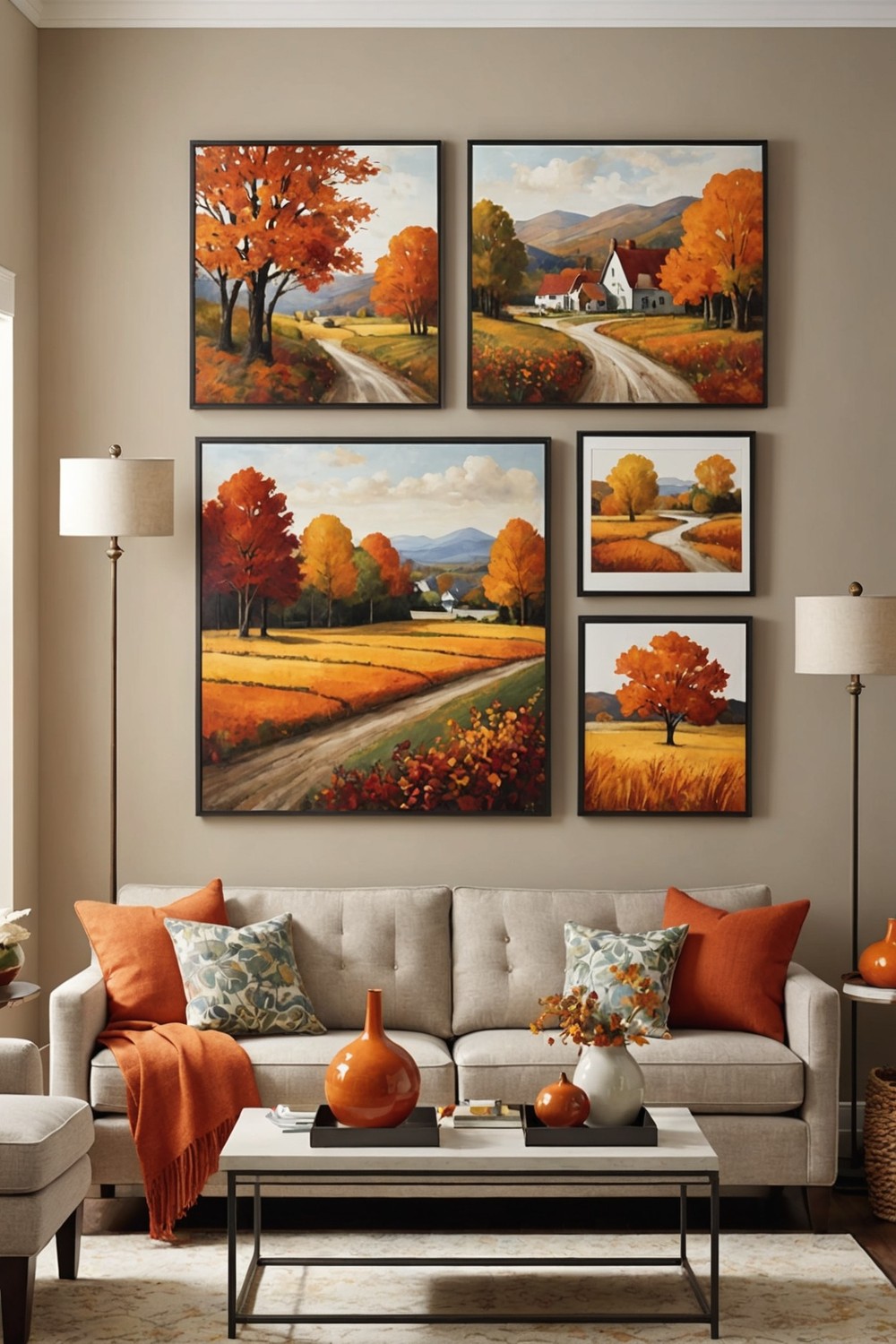 Display Autumnal Artwork