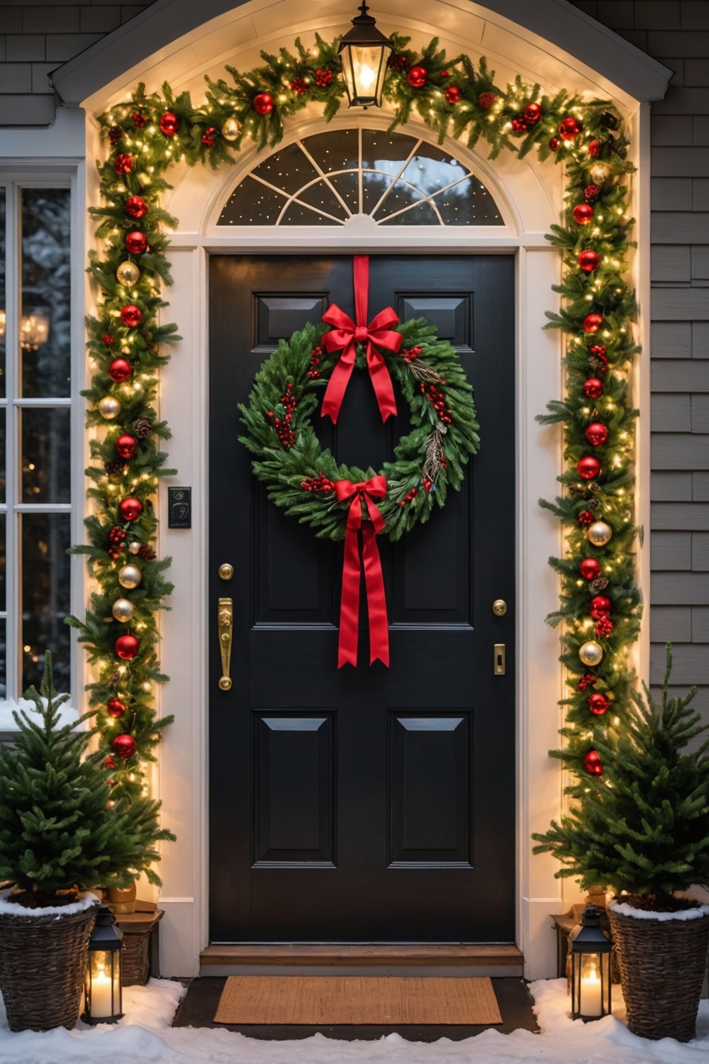 Elegant Wreaths for Doors and Windows