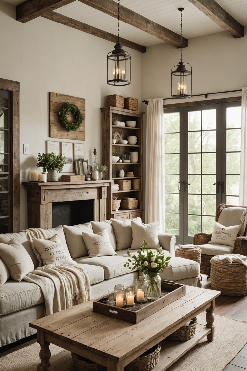 Farmhouse-Inspired Décor