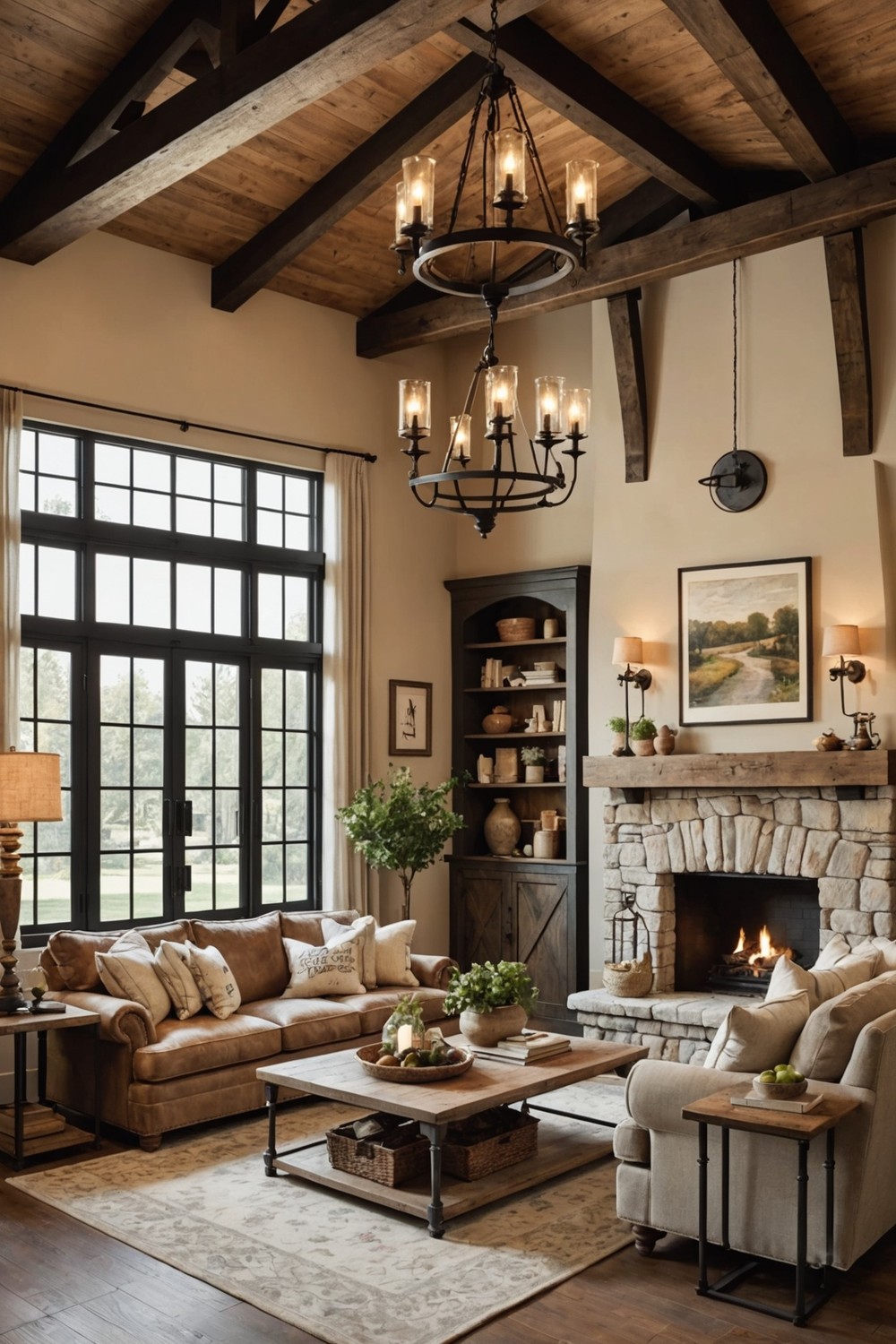 Farmhouse-Style Lighting Fixtures