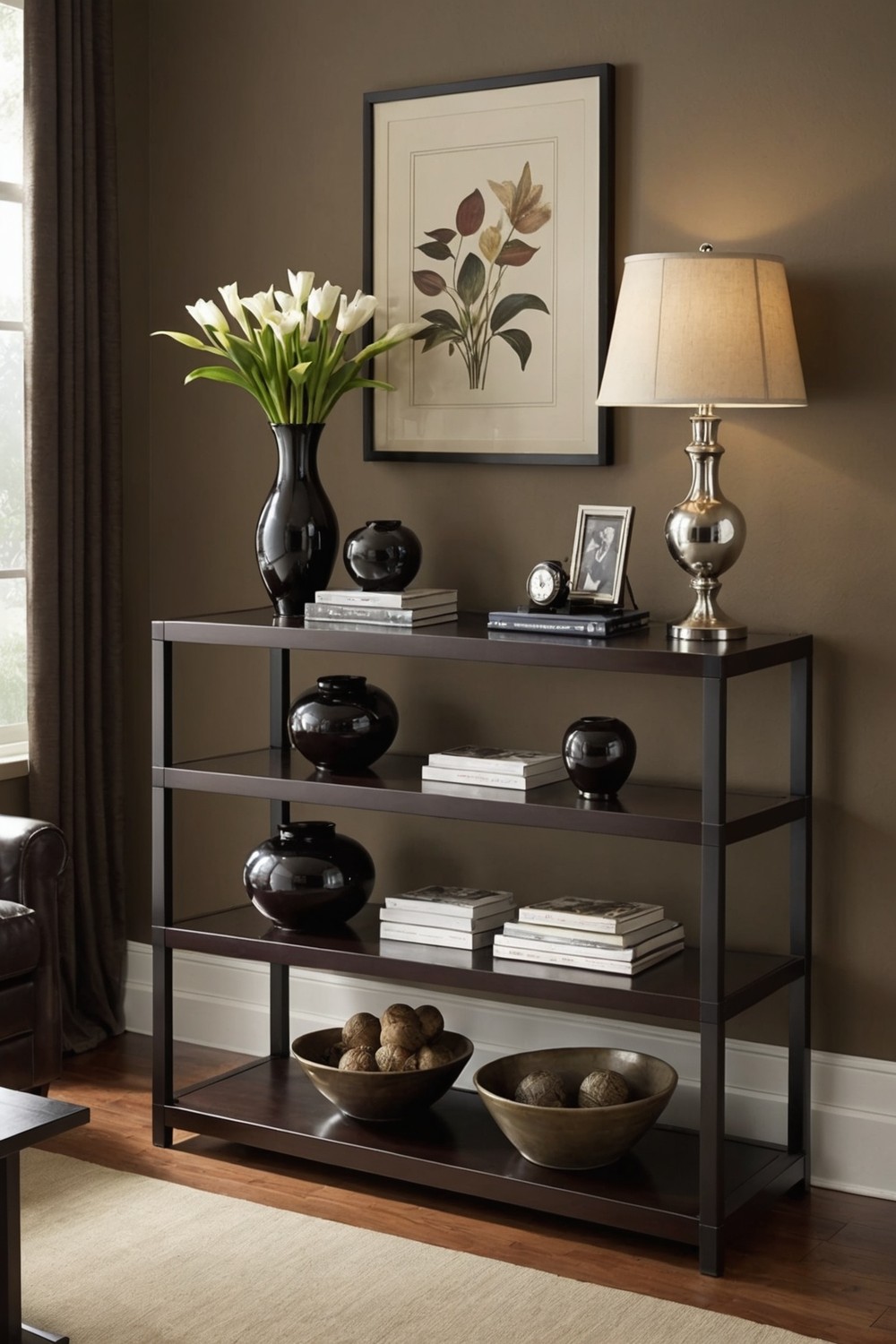 Incorporating a Console Table for Functionality