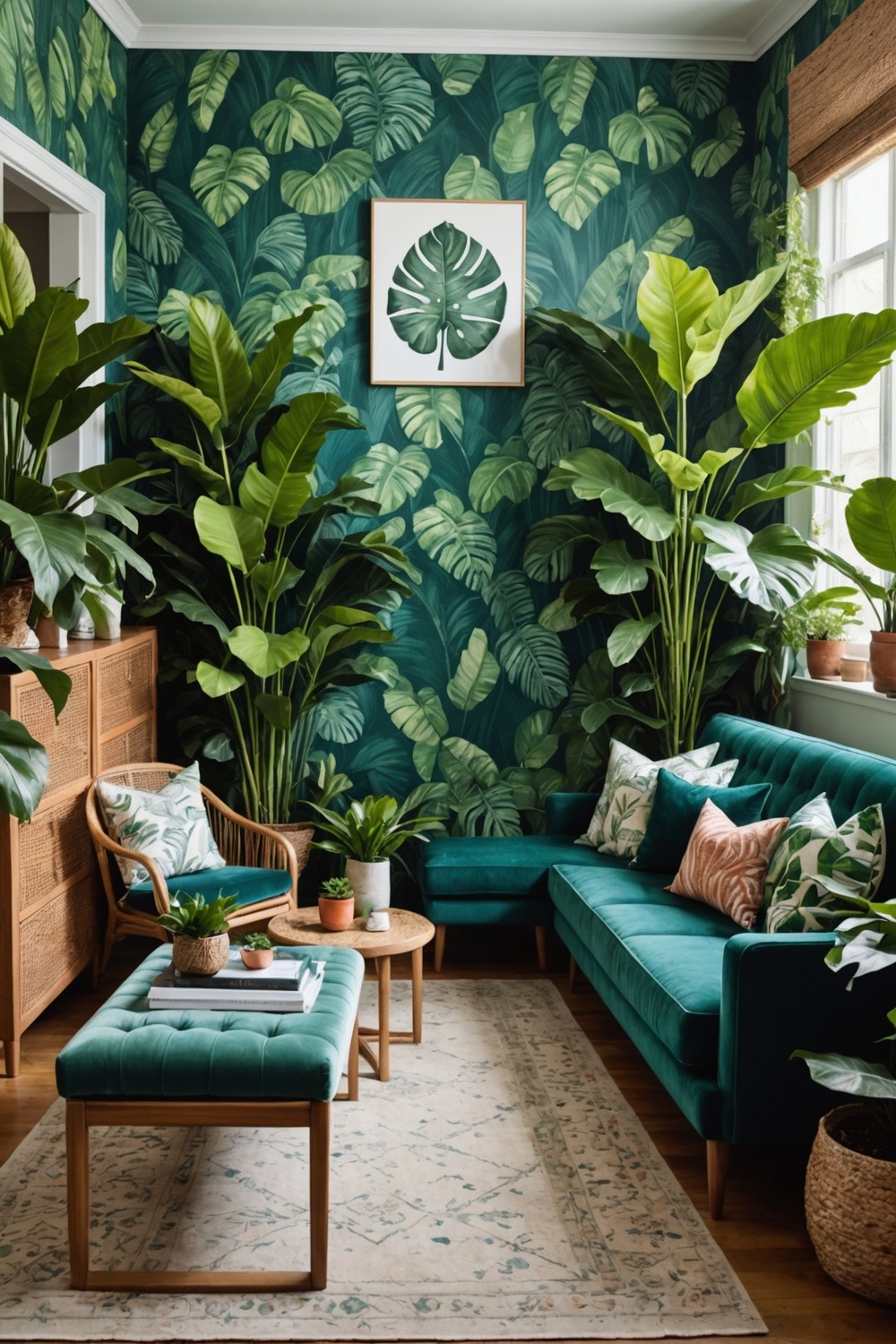 Jungle-Inspired Decor