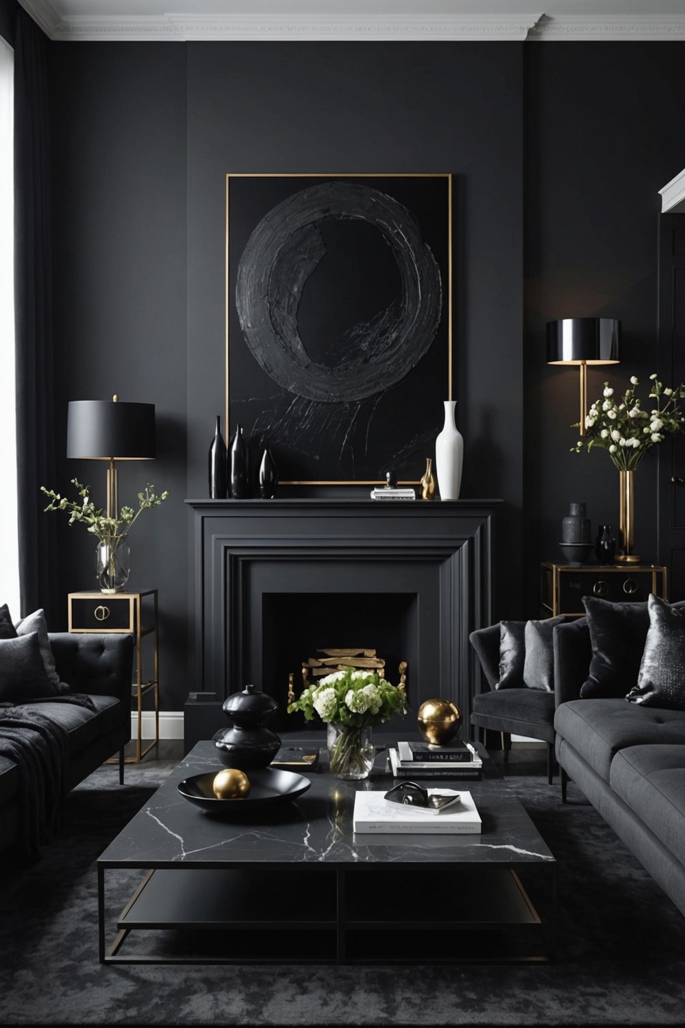 Monochromatic Magic: Using Different Shades of Black