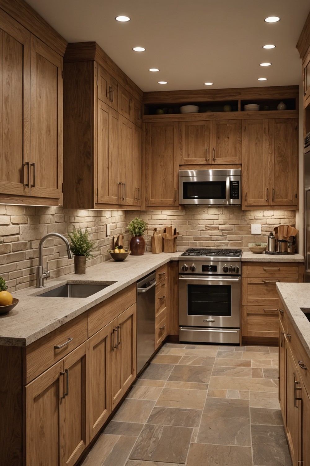 Natural Beauty: White Oak Kitchen Cabinets with a Raw Finish