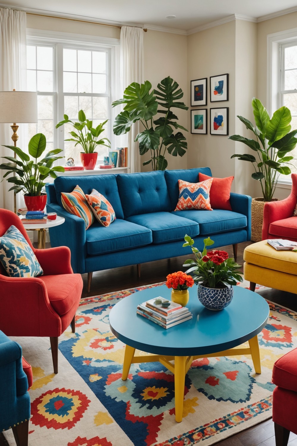 Opt for Colourful Furniture