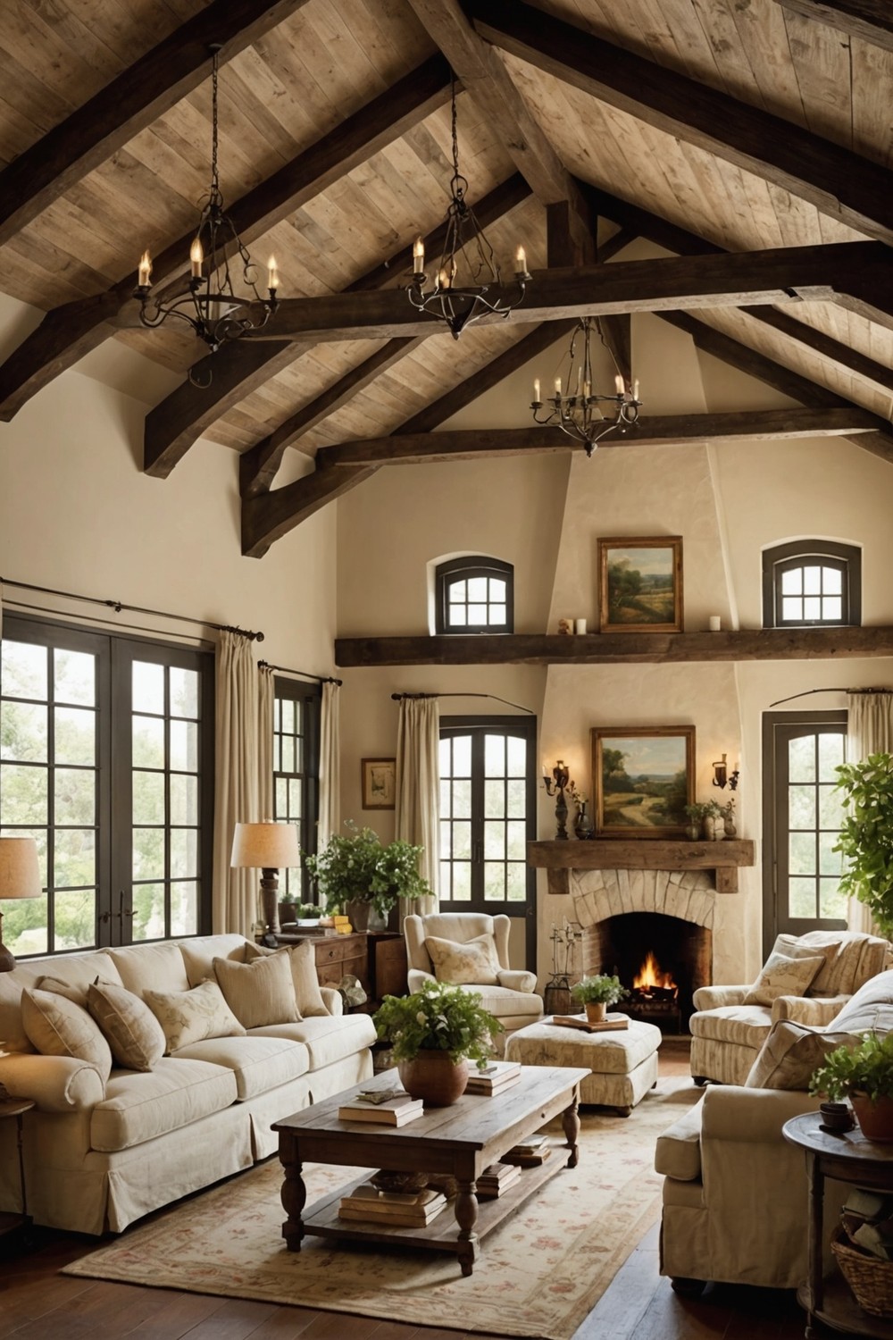 Rustic Beamed Ceilings