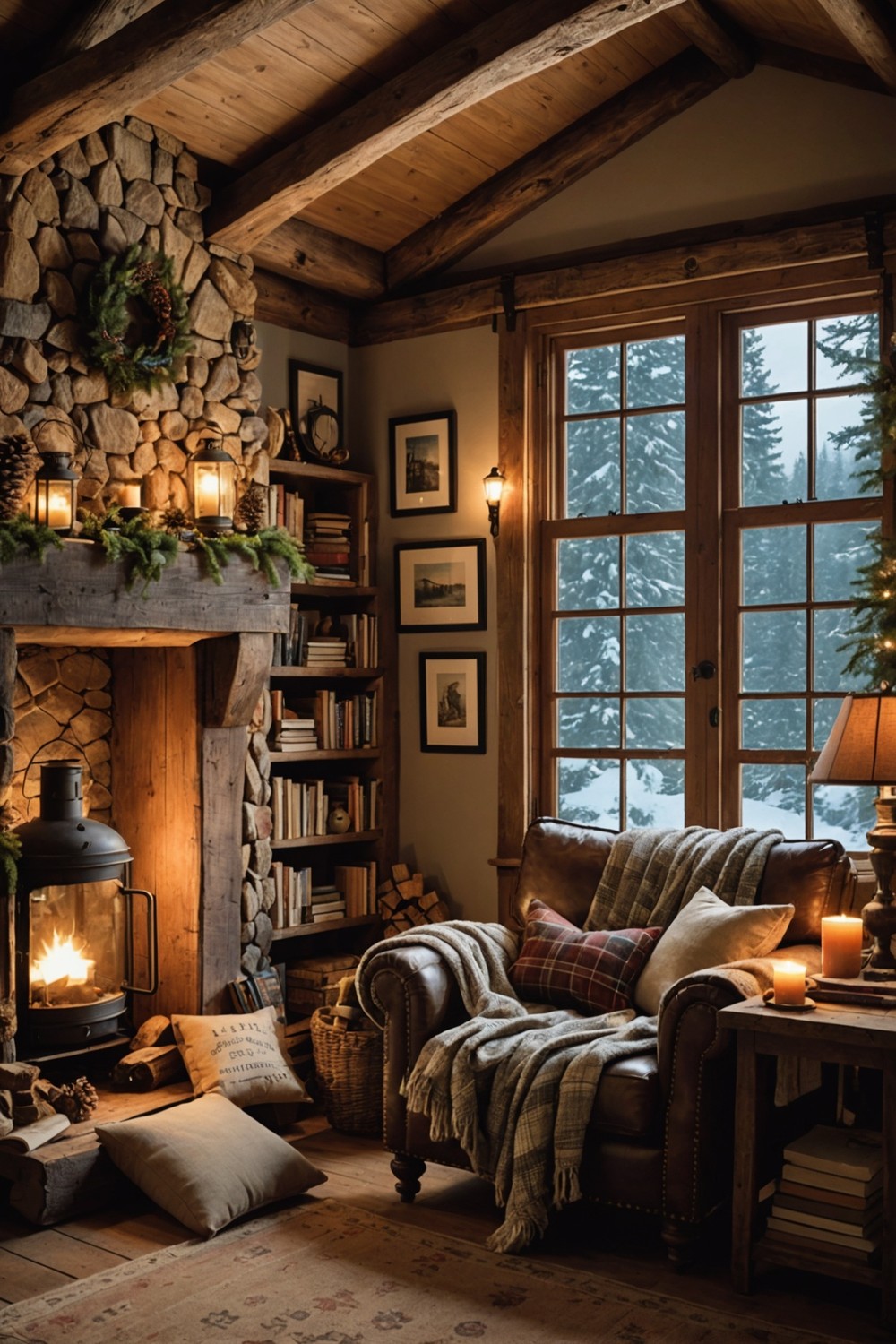 Rustic Cabin Corner