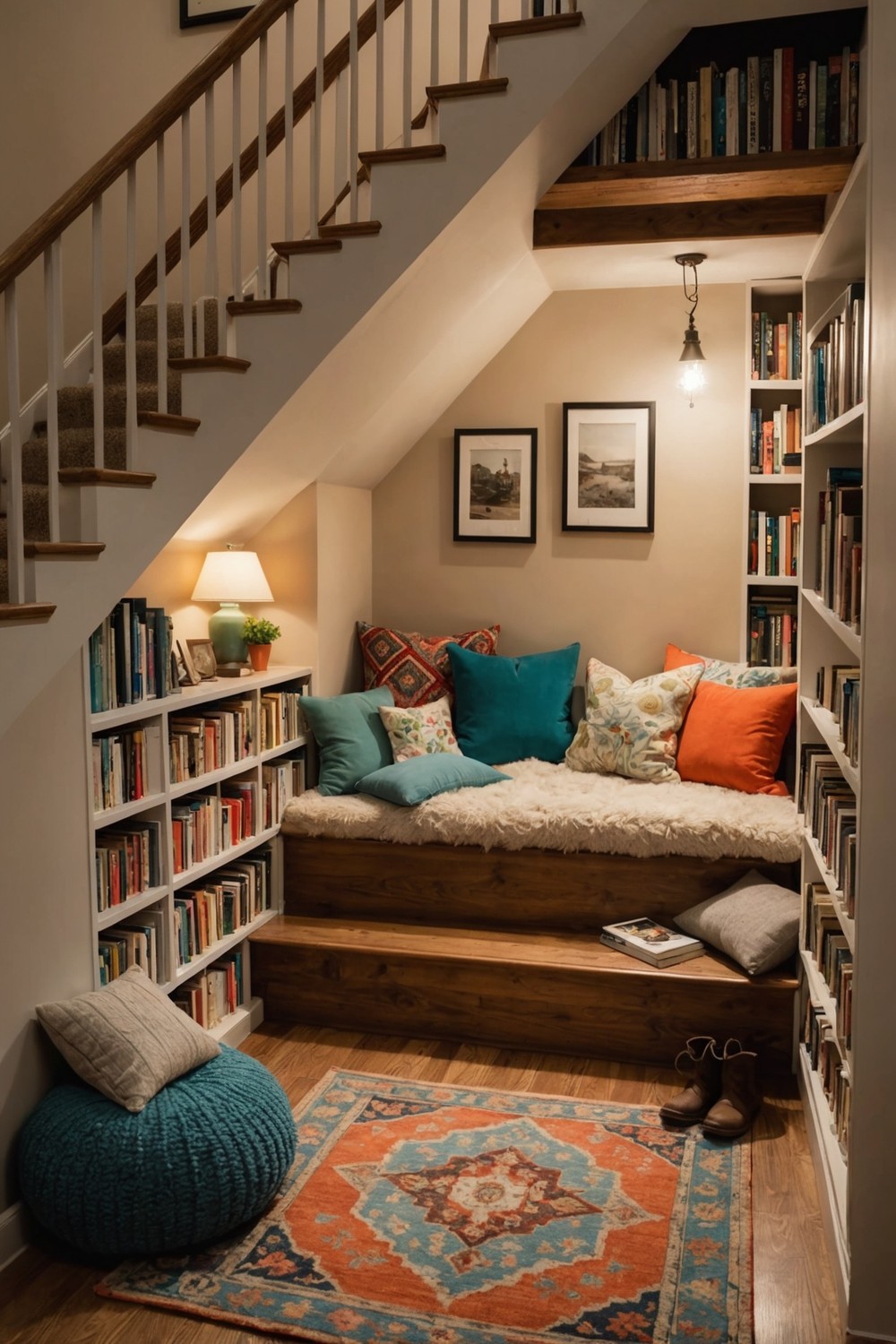 Under-Stair Reading Area