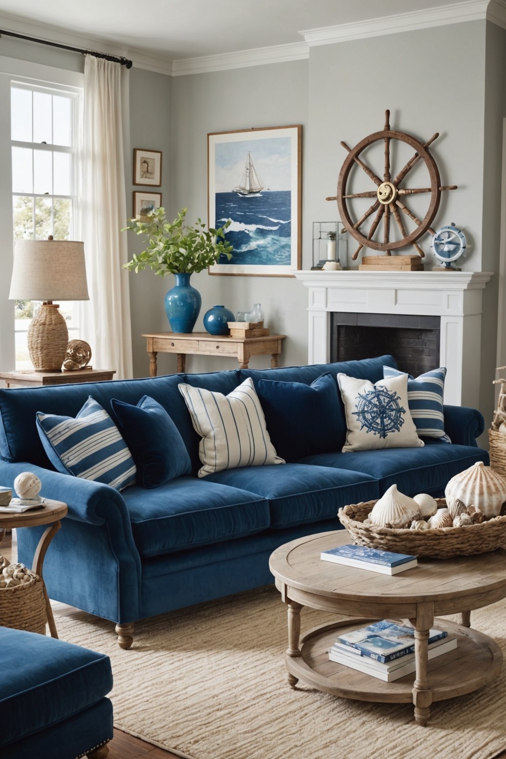 Coastal Charm with Nautical Decor