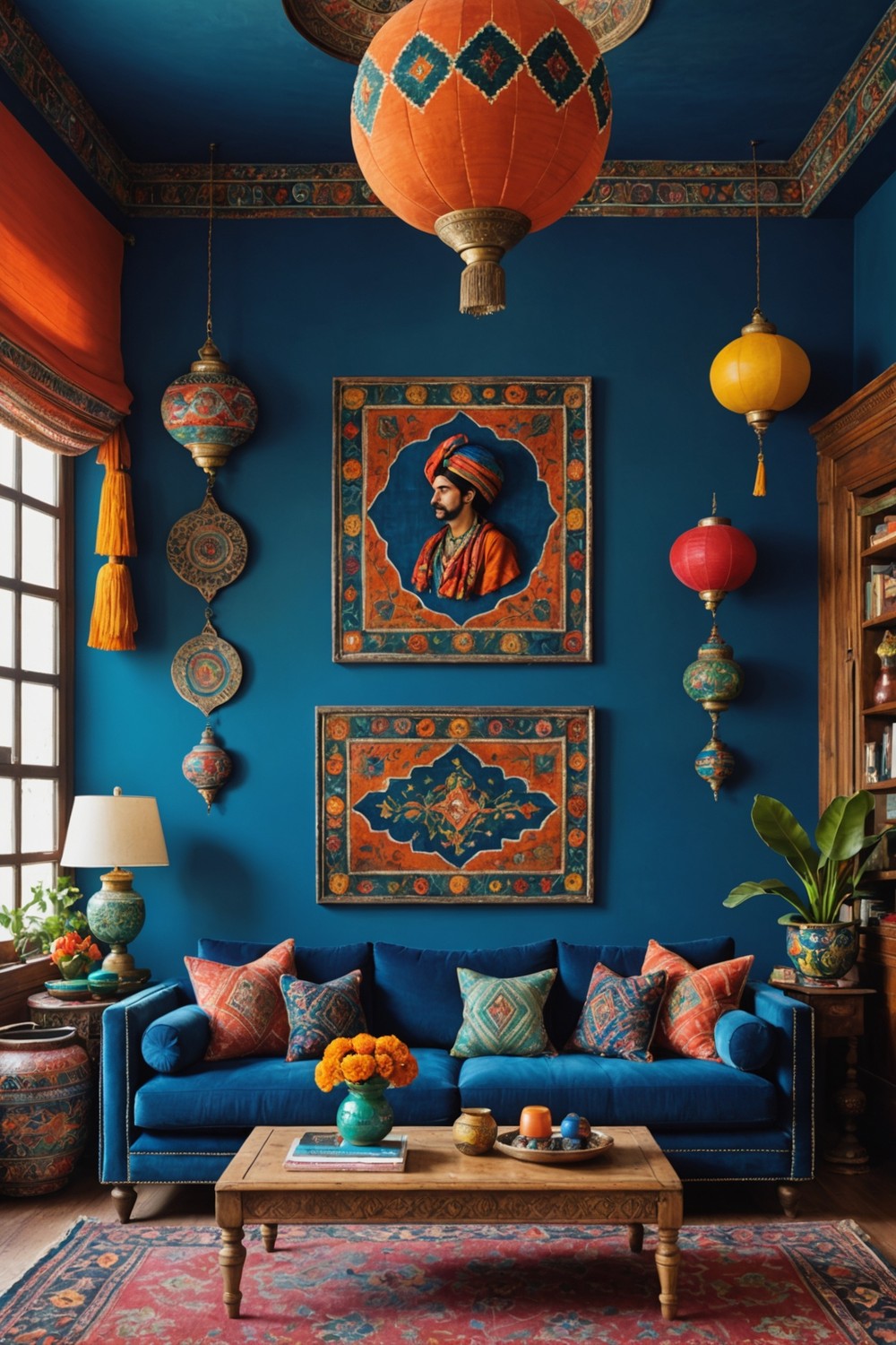 Eclectic Mix with Global Decor Items