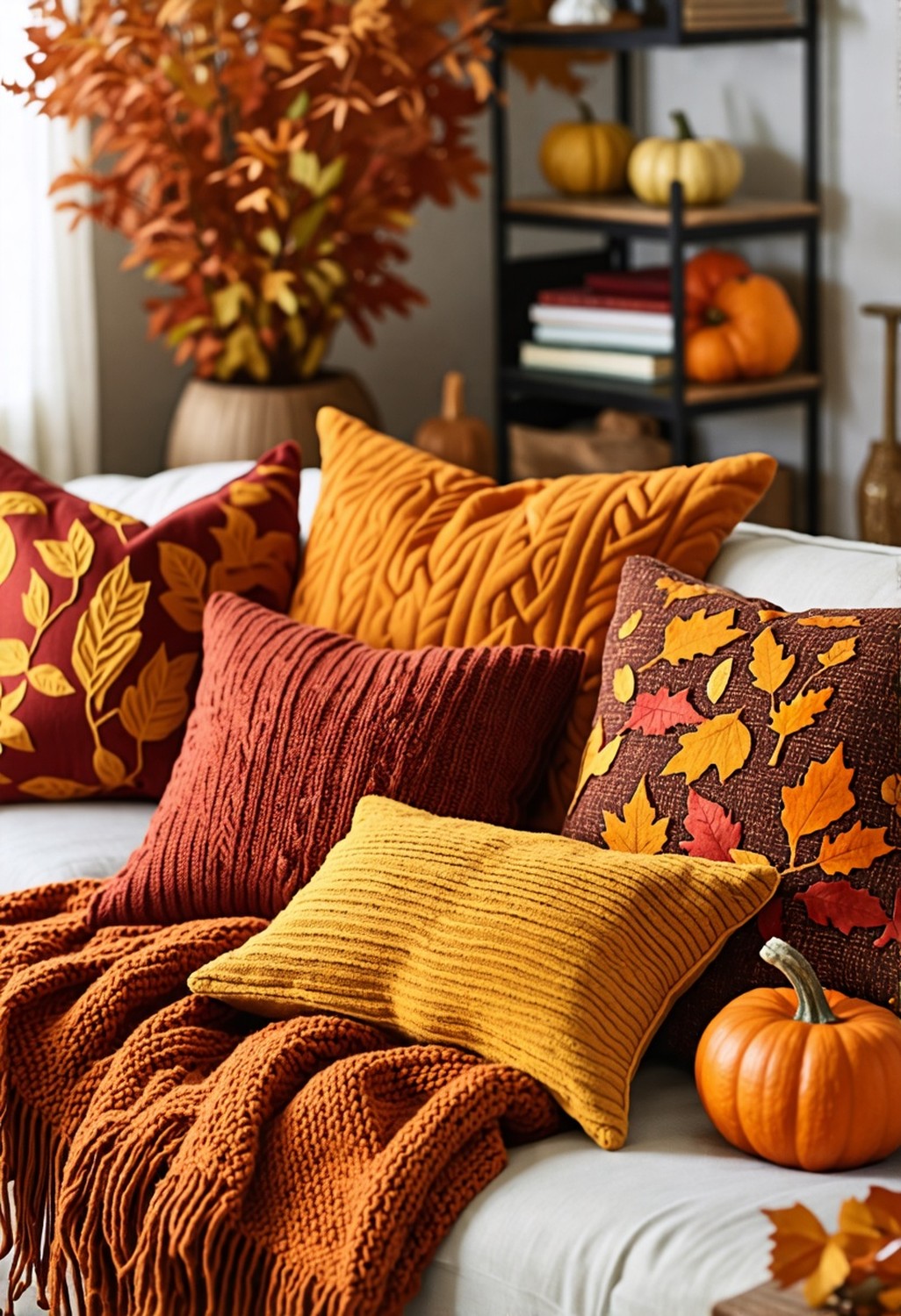 Fall-Themed Pillows