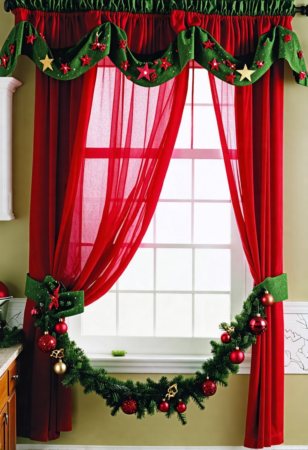 Festive Window Treatments