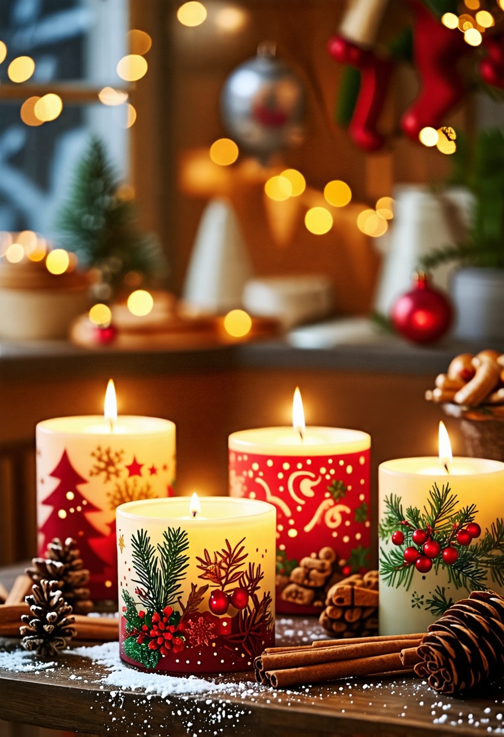 Holiday-Scented Candles