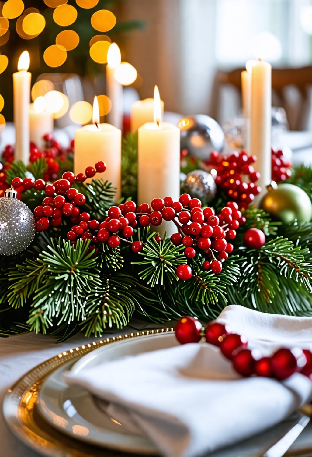 Holiday Centerpiece Display