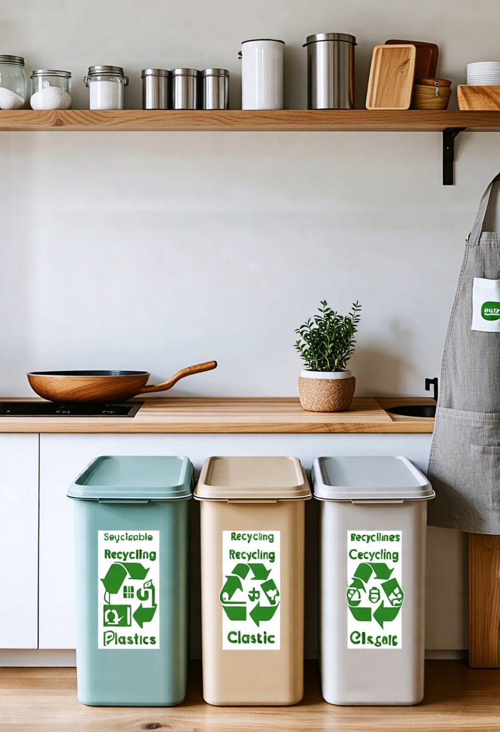 Implement a Sustainable Recycling Station