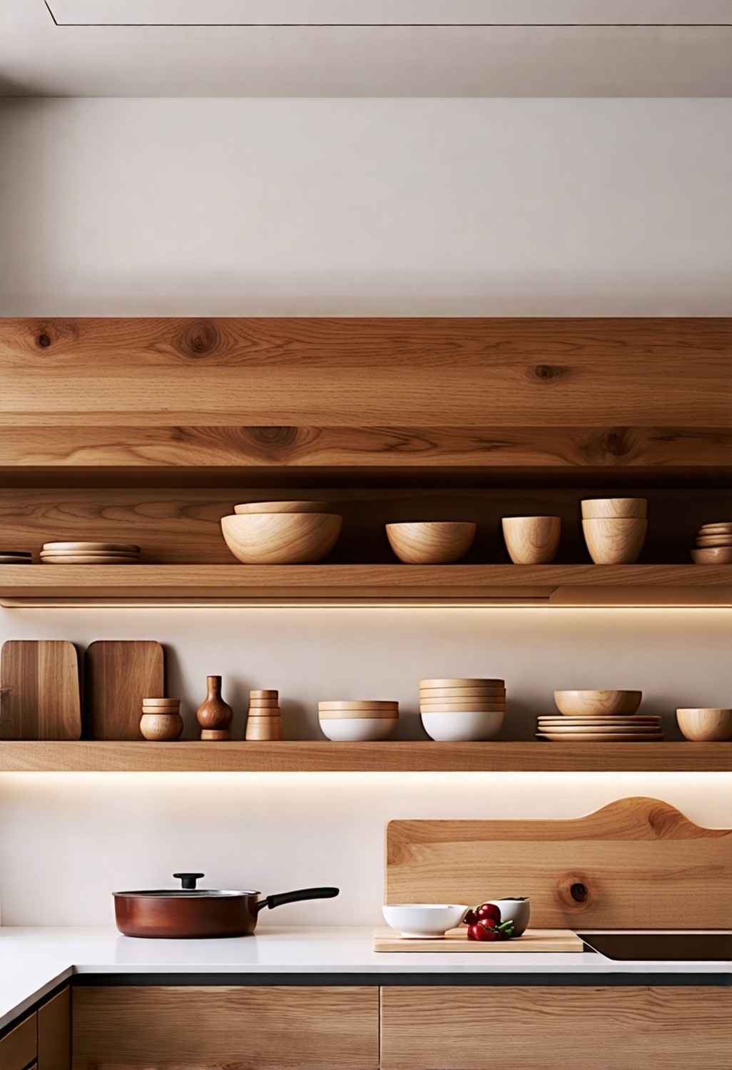 Incorporate Natural Wood Accents