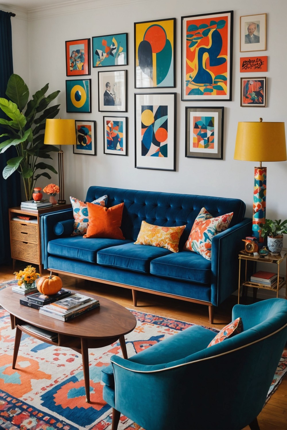 Vintage Inspiration with Retro Art Pieces