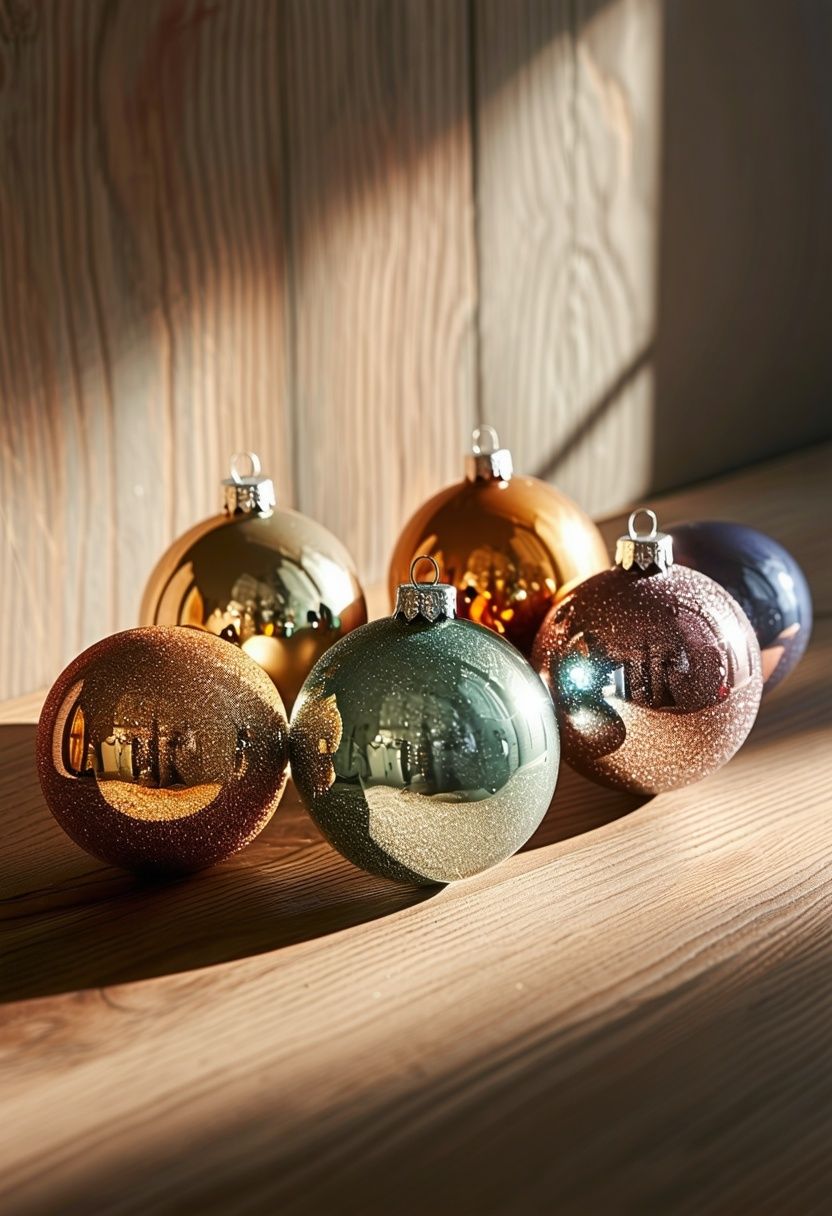 Elegant Glass Baubles