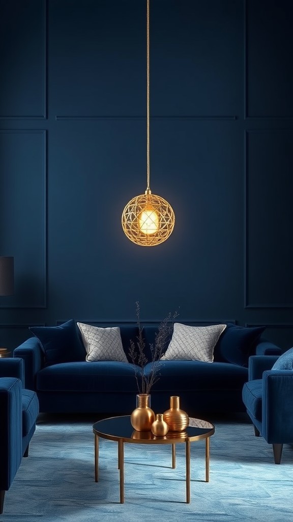 Add Luxurious Gold Lamps