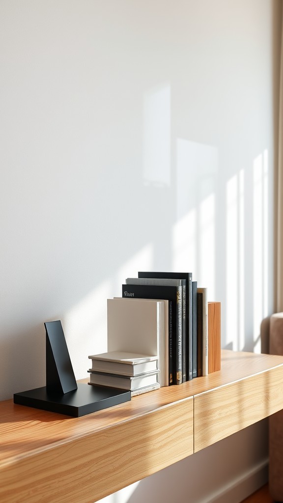 Black and Brown Bookends