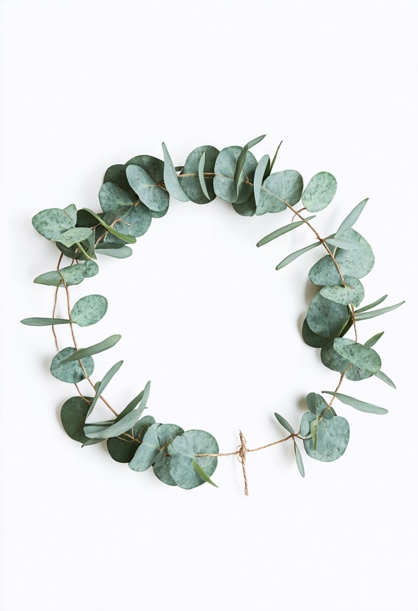 Botanical Wreath with Eucalyptus