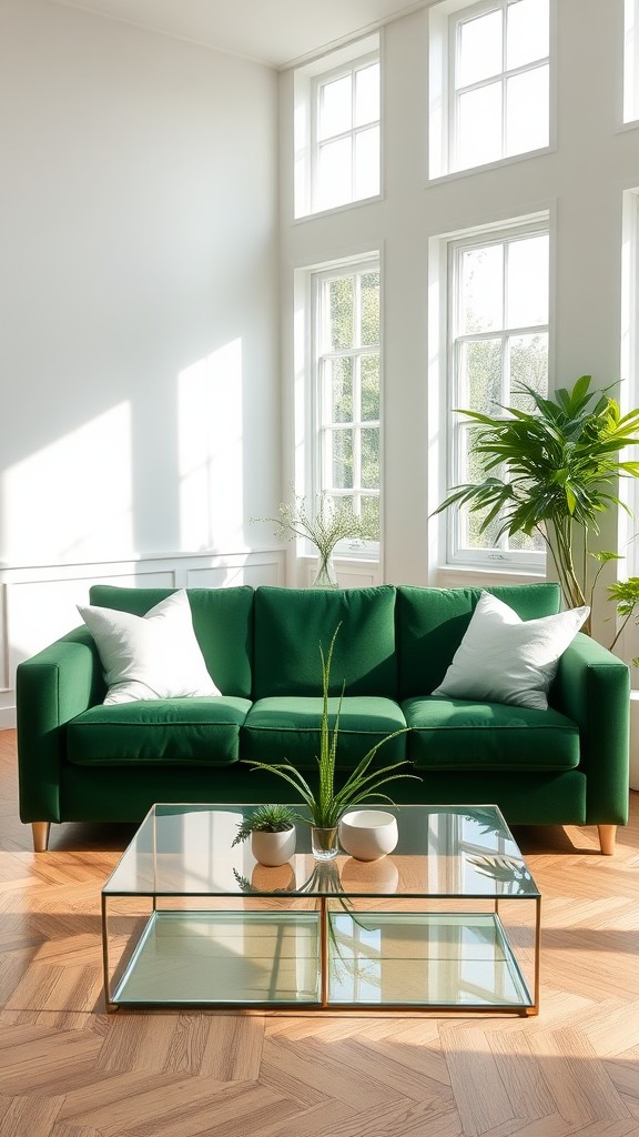 Choose a Green Sofa