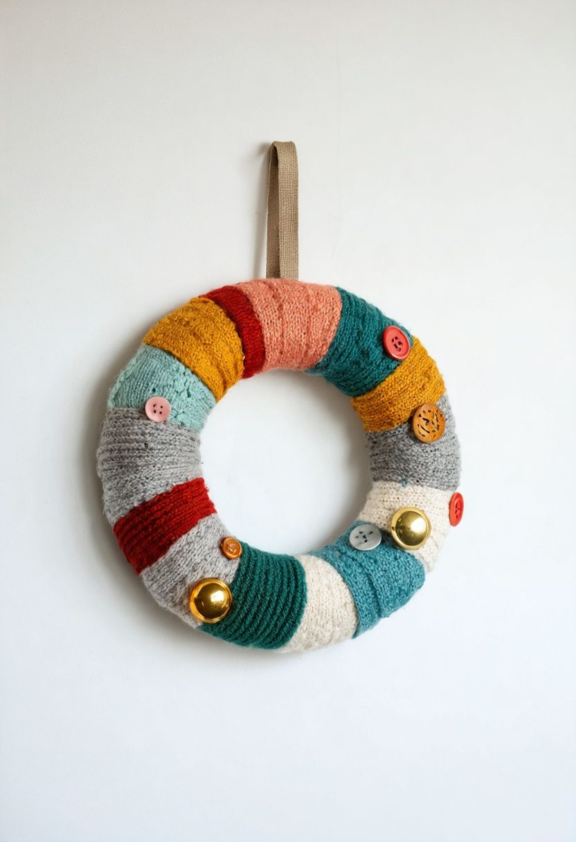 Christmas Sweater Wreath