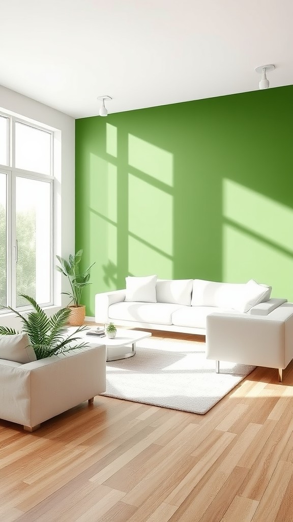 Create a Focal Point with Green Paint